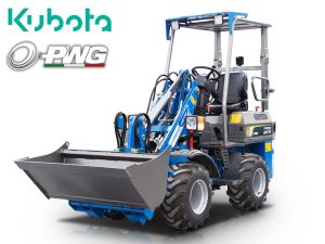 Μίνι σπαστός υδροστατικός τροχοφόρος φορτωτής 4x4 4WD | LD07 HST Kubota