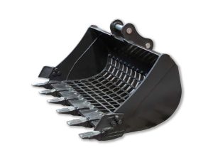 Κάδος πετροσυλλέκτης εκσκαφέα 1000mm, με κόσκινο για καθαρισμό από πέτρες κ.α για το τσαπάκι EB40