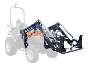 Φορτωτής FL400 Pro αυτόματη ευθυγράμμιση κουβά, ανυψωτική ικανότητα 400kg, ύψος ανύψωσης 2000mm, ταχυσύνδεσμος eurohitch