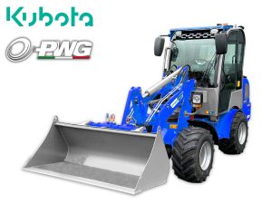 Σπαστός τροχοφόρος φορτωτής 4×4 4WD | Μέγιστη ανύψωση 2.7m | Ικανότητα φόρτωσης έως 0.9Τ | Καμπίνα | Υδροστατικό σαζμάν | STAGE V | LD10 HST Cab