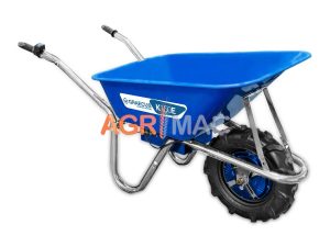 K150E Ηλεκτρικό αυτοκινούμενο καρότσι οικοδομής-κήπου 150Kg, 24V DC ισχύς κινητήρα, 500W μπαταρία, 288Wh χωρητικότητα μπαταρίας