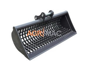 Κάδος πετροσυλλέκτης εκσκαφέα 1000mm, με κόσκινο για καθαρισμό από πέτρες κ.α για το τσαπάκι EB15/16/17/20