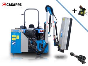 Τηλεσκοπικός Καταστροφέας με βραχιόνα, joystick, αυτόνομος για τρακτέρ | βαρέως τύπου | BTK150-Joystick