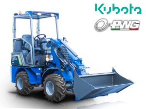 Μίνι τηλεσκοπικός υδροστατικός τροχοφόρος φορτωτής 4x4 4WD | T-LD07 HST Kubota